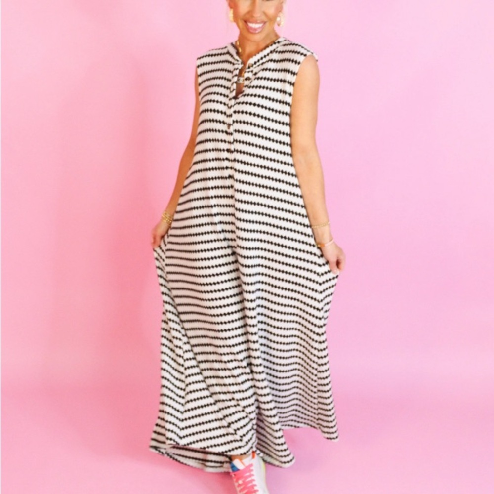 Wide Leg Flowy Jumpsuit